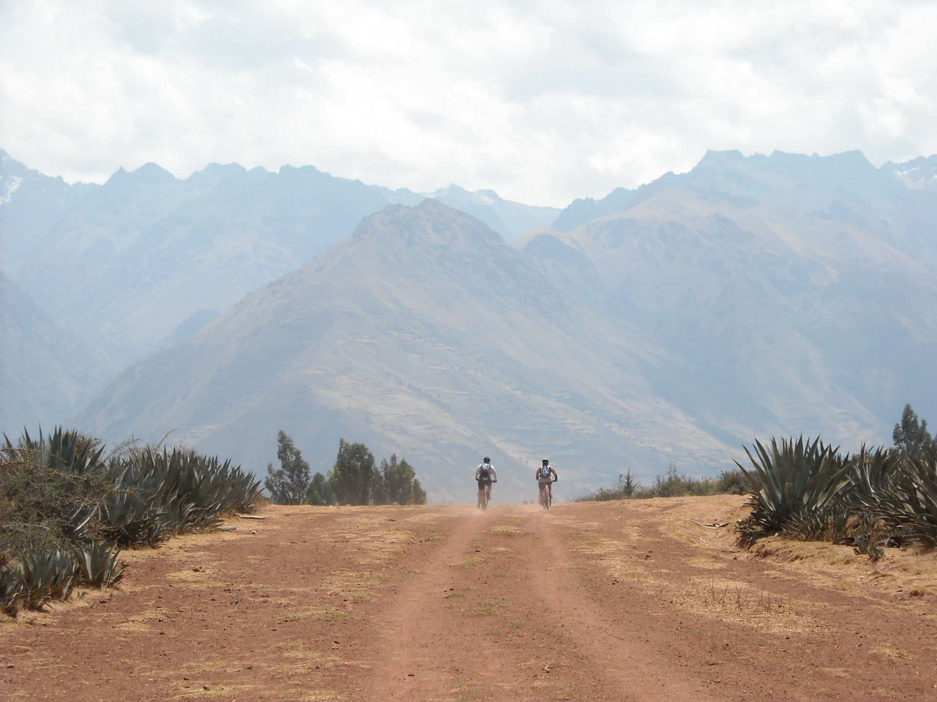 Ian's group will ride off the edge of the Andes into this incredible Peru trip itinerary