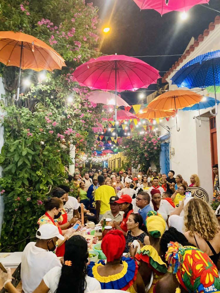 Vibrant life in Cartagena