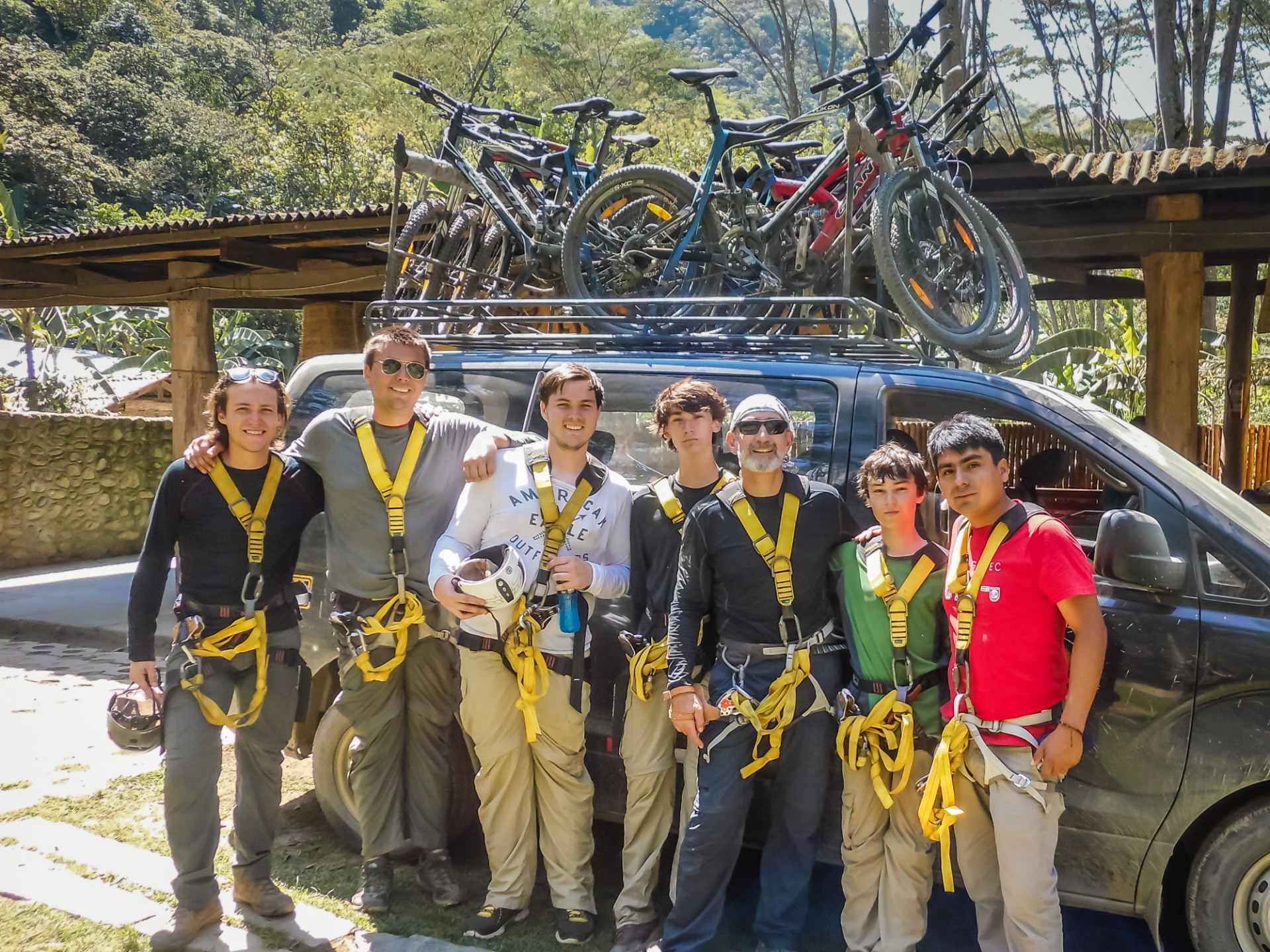 Biking off the beaten track Peru, between Abra Malaga and Allpamayo