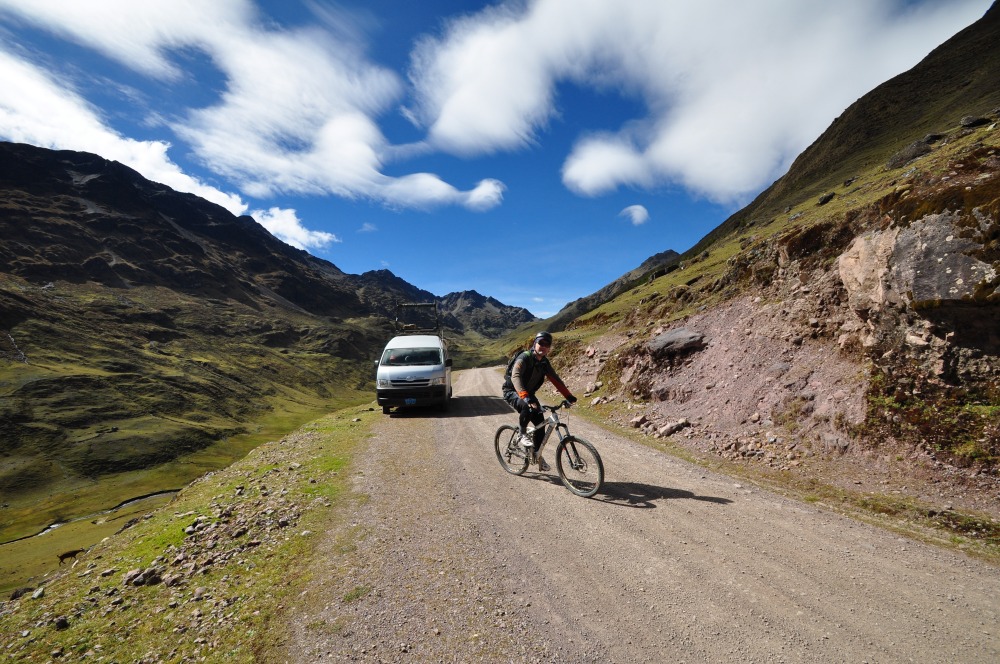 Our Peru mountain bike trip offers everything from paved road to gnarly single track, every day