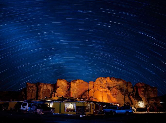 Starry Nights: Desert Lodging under a Galaxy of Stars